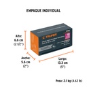 Caja con 5000 clavos calibre 18, 50 mm para CLNE-18, TRUPER CLANEU-18-50