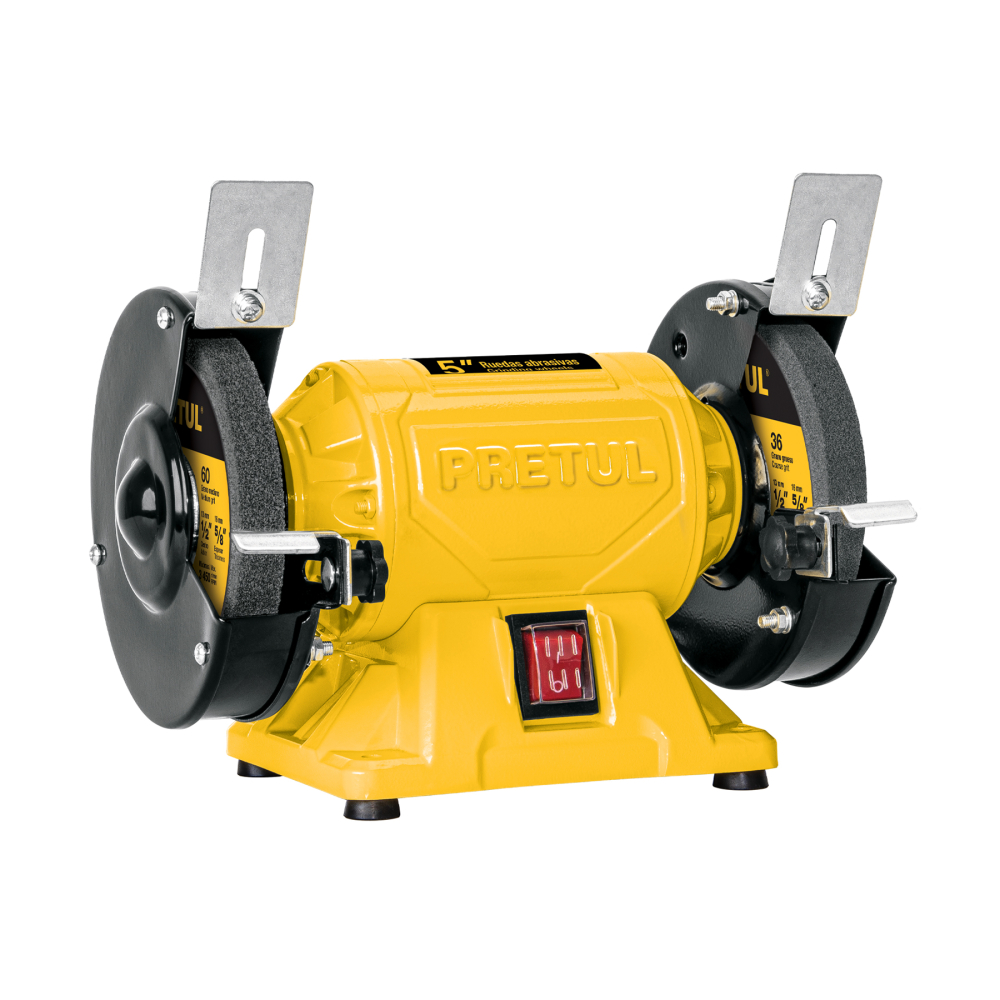 Esmeril de banco de 5' de 1/6 HP (120 W), PRETUL EBA-5P