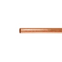 Tubo rígido de cobre 3/4' tipo 'M', 3m, 1.4kg, FOSET CC-002M