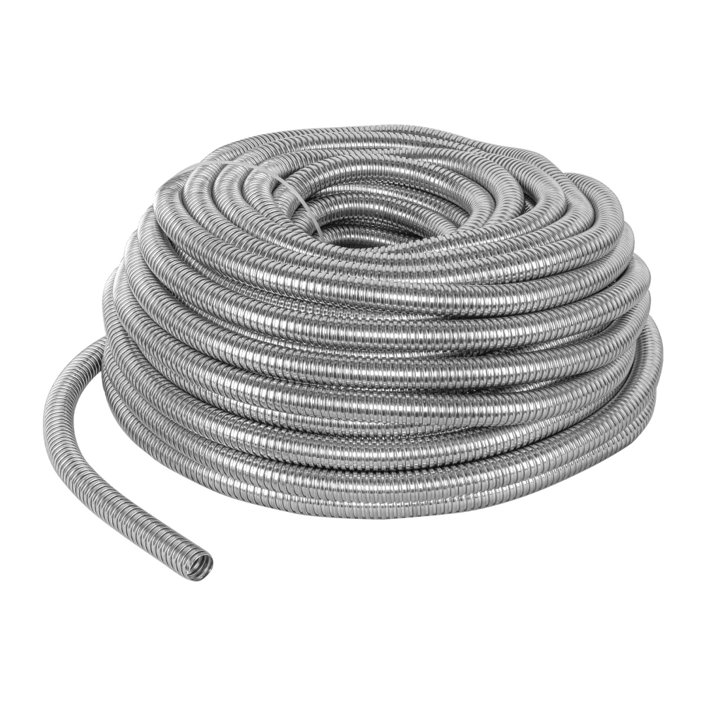 Rollo de 50 m de tubo flexible metálico de 3/4', VOLTECK TF-3/4