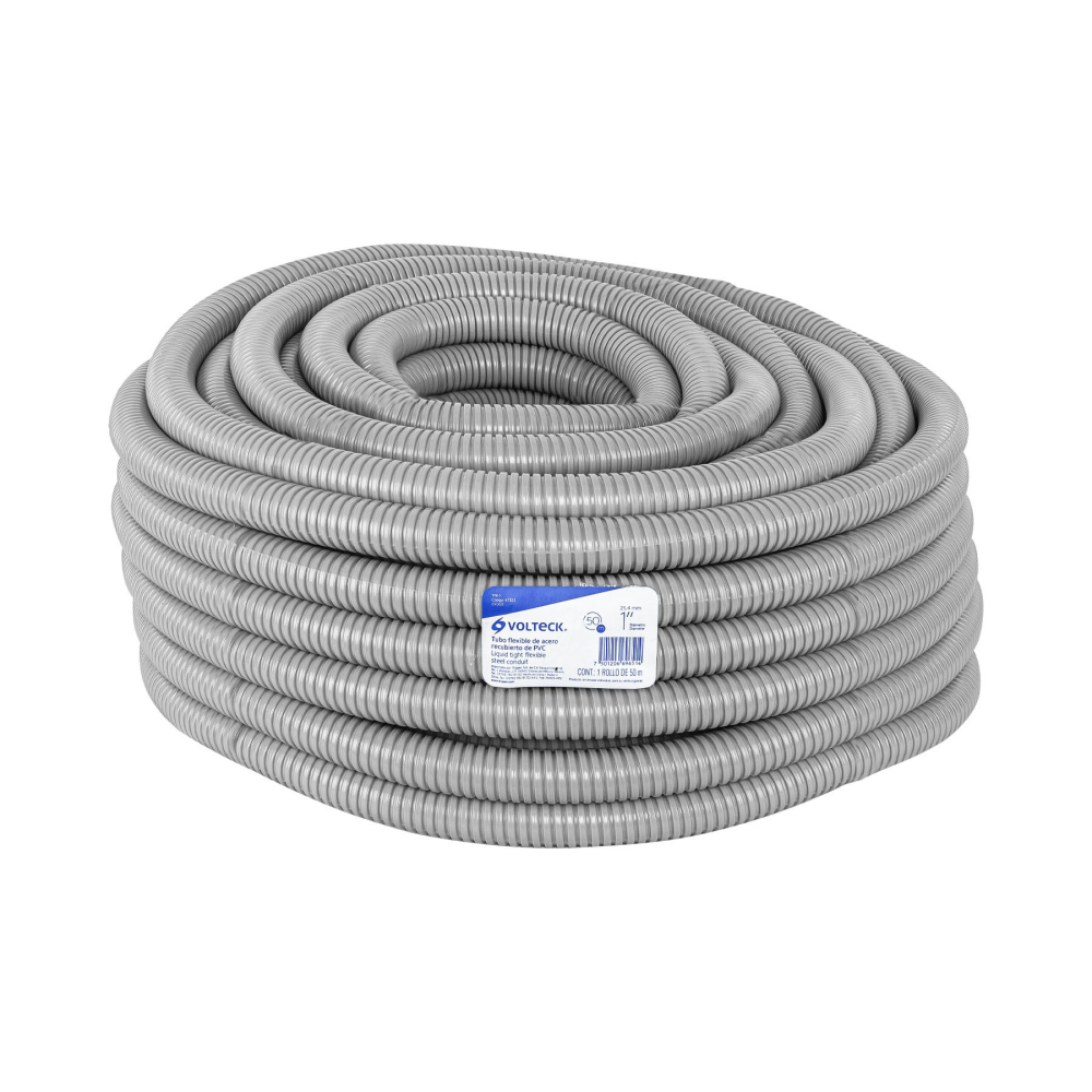 Rollo de 50 m de tubo flexible liquidtight de 1', VOLTECK TFR-1