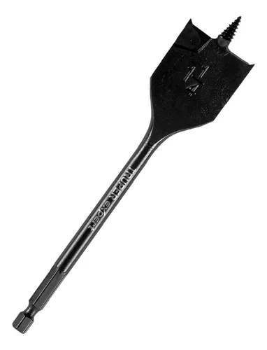 Broca plana de manita 1-1/4' para madera, Truper Expert BPX-1-1/4