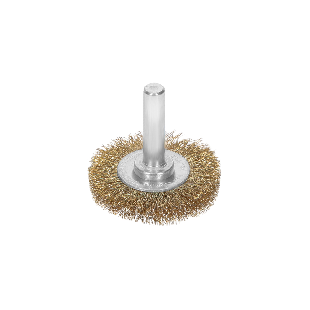 Carda circular 1-1/2' alambre fino para taladro, TRUPER CA-1-1/2F