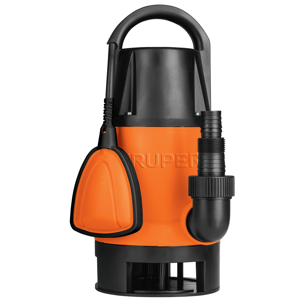 Bomba sumergible plástica, 1-1/2 HP para agua sucia, TRUPER BOS-1-1/2SP