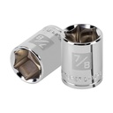 Dado de 7/8', 6 puntas, cuadro 1/2', TRUPER D-1228-H