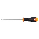 Desarmador cabinet 1/8' x 4-1/2' mango Comfort Grip, TRUPER DG-1/8X4-1/2B