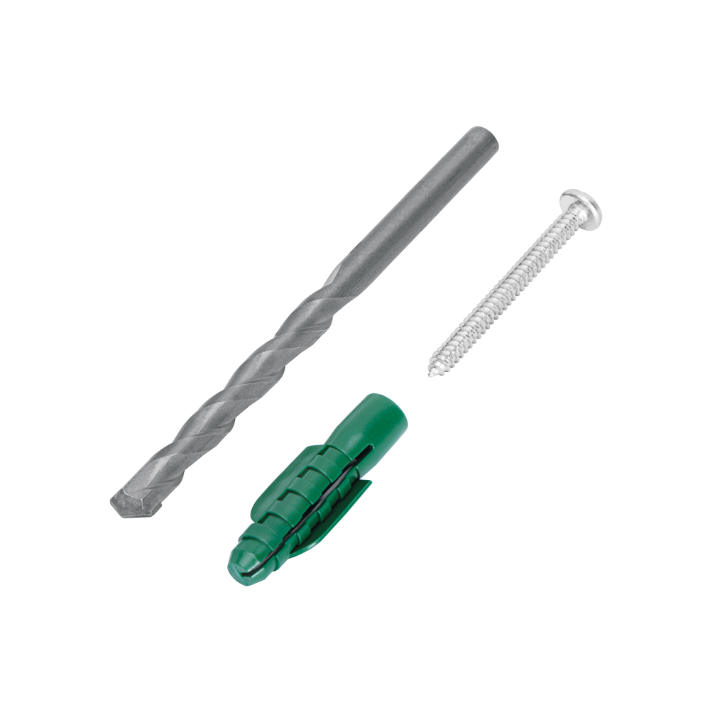 Kit de 20 taquetes 1/2' con pijas #14 y 1 broca 1/2', FIERO TQ-1/2J