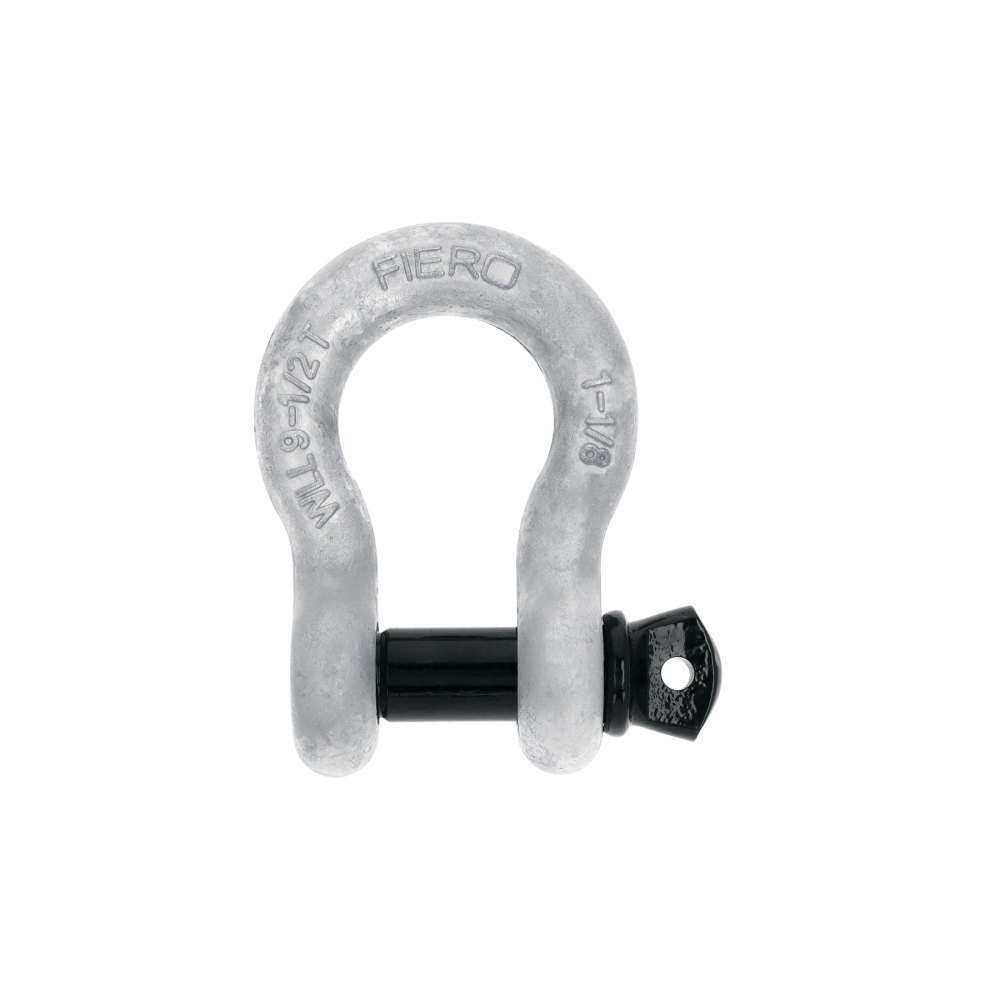 Grillete de acero forjado 1-1/8', FIERO GRI-1-1/8
