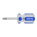Desarmador de cruz 1/4 x 1-1/2' mango de PVC, PRETUL DP-1/4X1-1/2TP