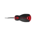 Desarmador plano 1/4' x 1-1/2'mango Comfort Grip, PRETUL DR-1/4X1-1/2BP