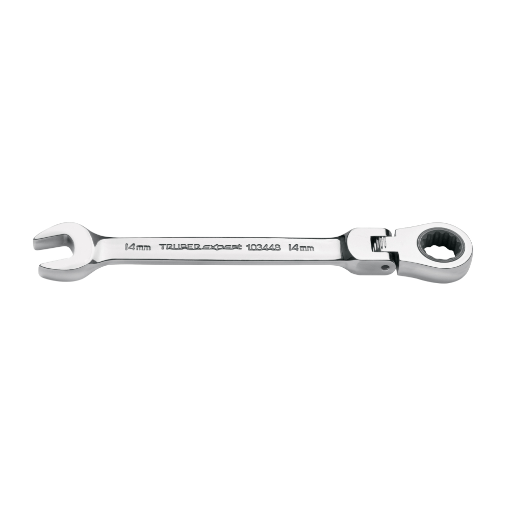 Llave combinada con matraca 14 mm flexible, EXPERT LL-2014MXF