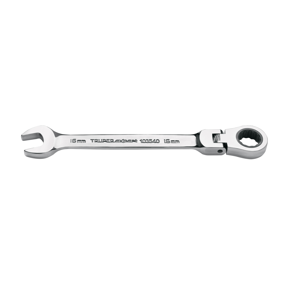 Llave combinada con matraca 16 mm flexible, EXPERT LL-2016MXF