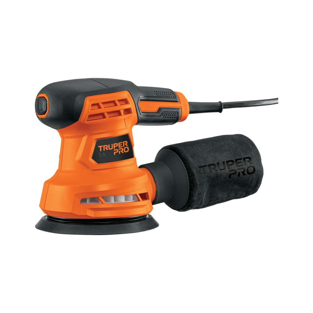 Lijadora roto orbital 5', 260W, TRUPER PRO LIRO-5A2