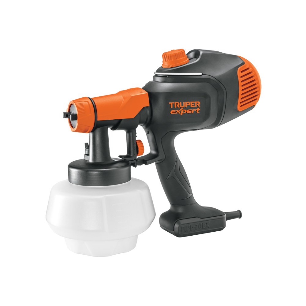 Pistola eléctrica para pintar de 700 W, TRUPER EXPERT PIPI-70EX
