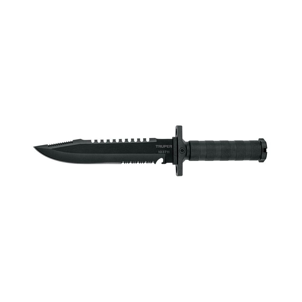 Cuchillo táctico de monte 8', TRUPER CTA-8M