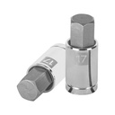 Dado punta hexagonal de 17 mm, cuadro 1/2', TRUPER D-1241-17M