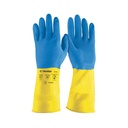 Guantes de látex reforzados para limpieza, CH, TRUPER GU-331