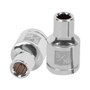 Dado de 5/16', 12 puntas, cuadro 1/2', TRUPER D-1210