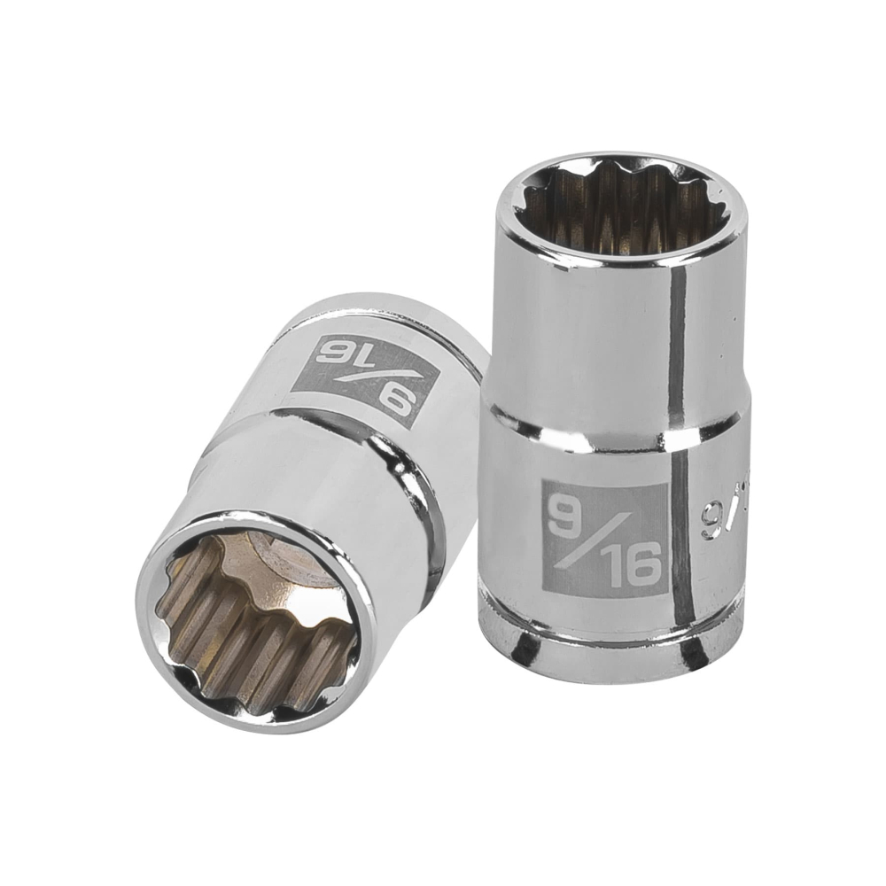 Dado de 9/16', 12 puntas, cuadro 1/2', TRUPER D-1218