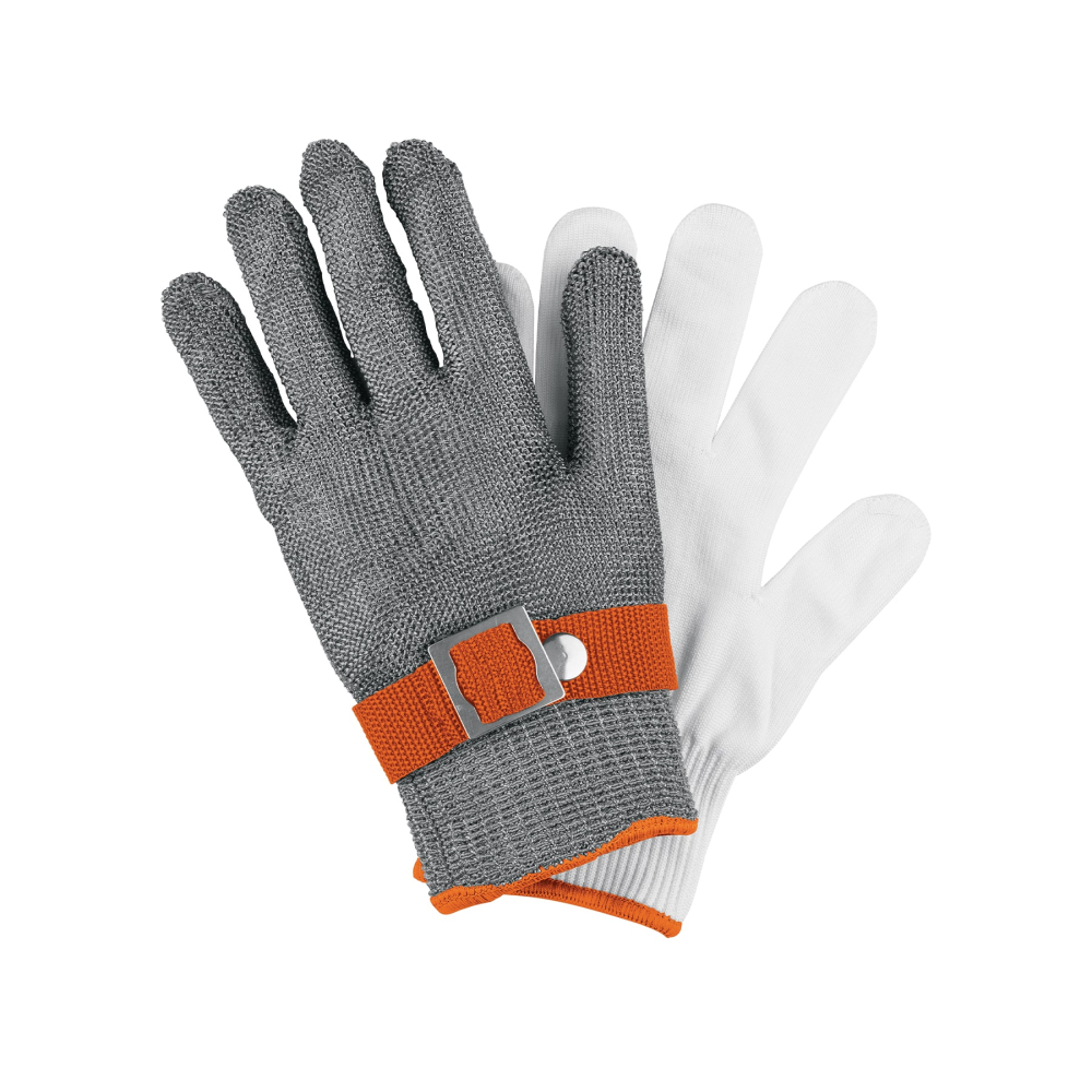 Guante Anticorte NV 5 de Acero Inoxidable, M, TRUPER GU-922
