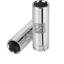 Dado largo de 3/4', 6 puntas, cuadro 1/2', TRUPER D-1224-HL