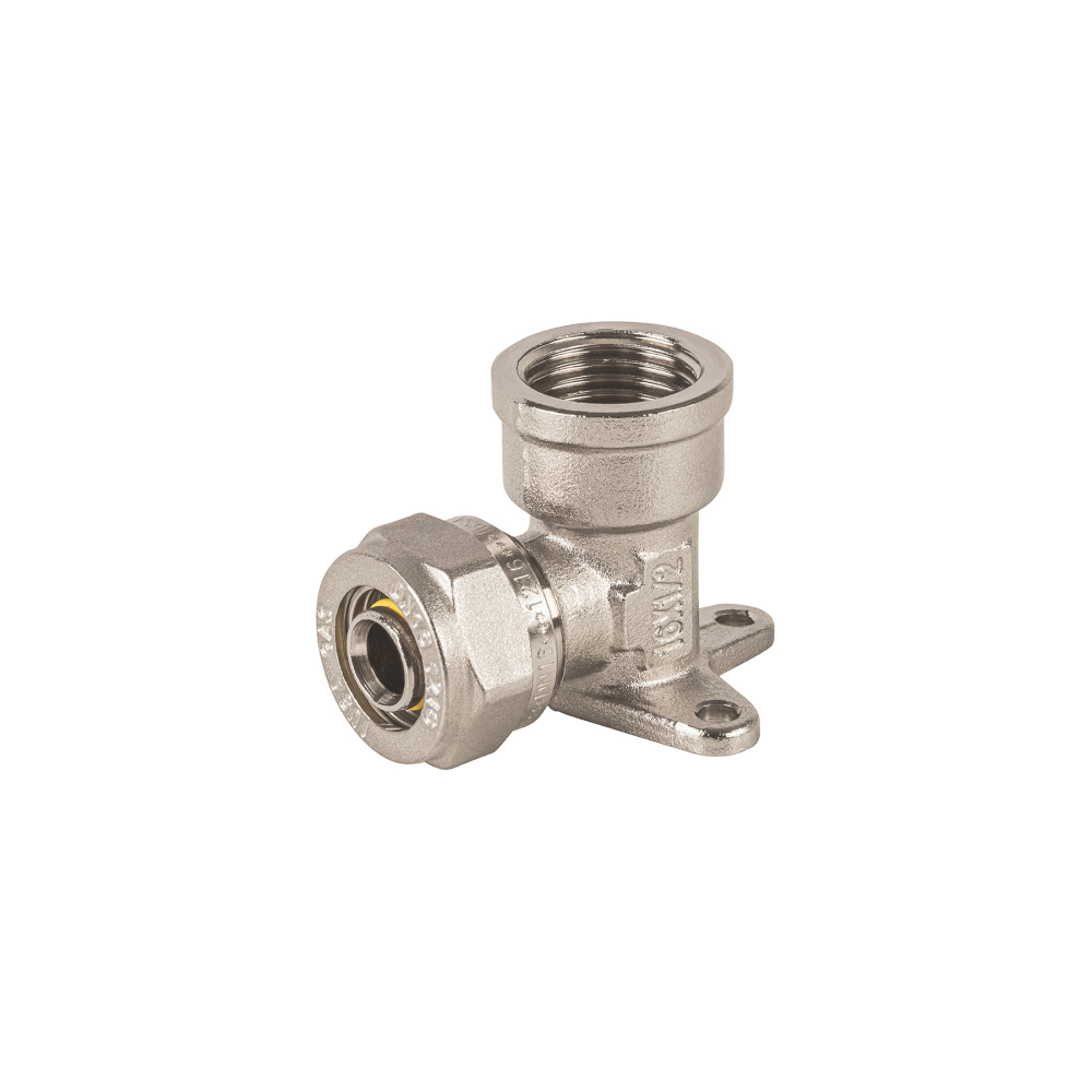 Codo oreja 90° para PEALPE, 3/8x1/2',con rosca hembra, FOSET PPG-3812CH