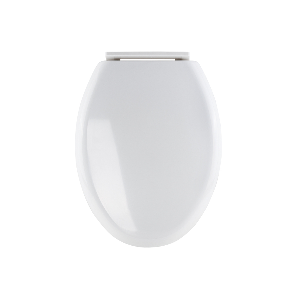 Asiento p/WC one piece, cierre lento, cerrado, blanco, AQUA AWC-45OB