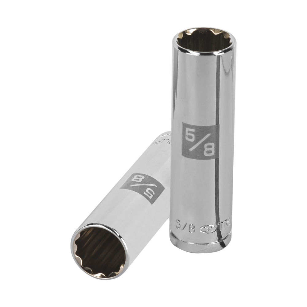 Dado largo de 5/8', 12 puntas, cuadro 1/2', TRUPER D-1220-EL