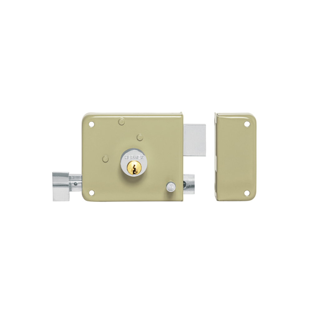 Cerradura sobreponer izq instala-fácil, llave puntos,blíster CS-75IQB