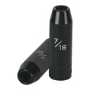 Dado largo impacto de 7/16', 6 puntas, cuadro 1/2', TRUPER D-7314-HL