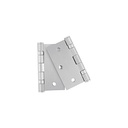 Bolsa 2 bisagras cuadradas 3'acero inox, cabeza plana BC-304PB