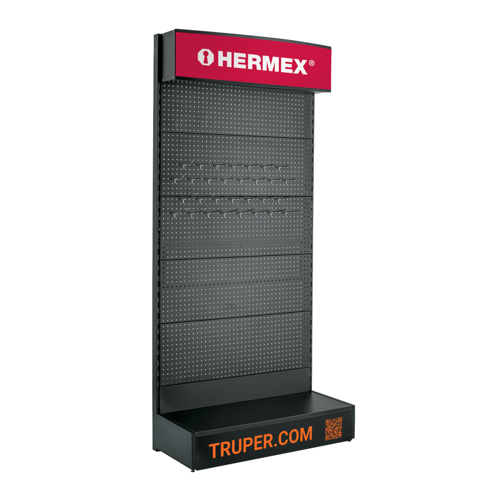 Góndola de pared 100 x 220 cm, HERMEX GON-100H