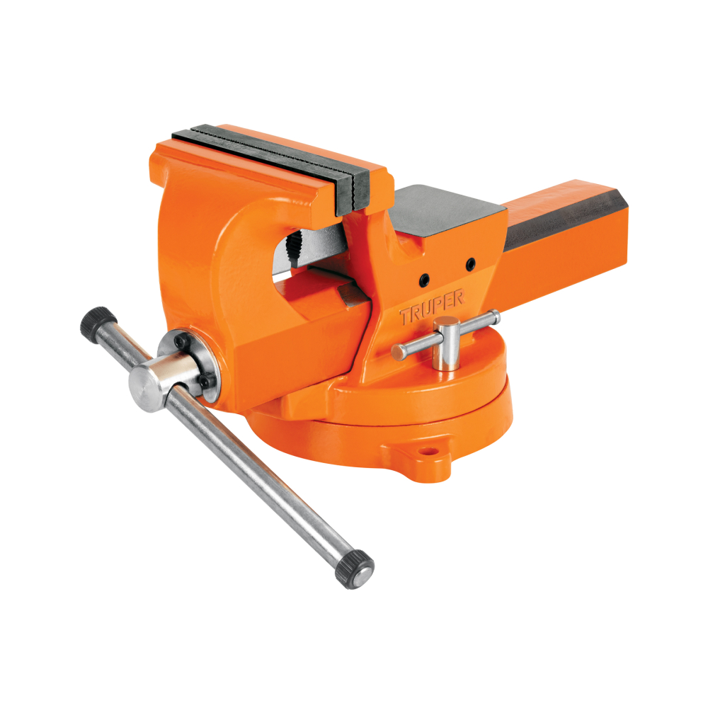 Tornillo de banco 5' industrial de hierro dúctil, EXPERT TA-5X