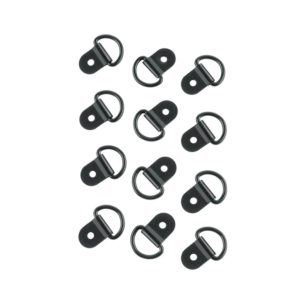 12 anclajes para amarre de carga, anillo en 'D' espesor 1/8' ANC-15