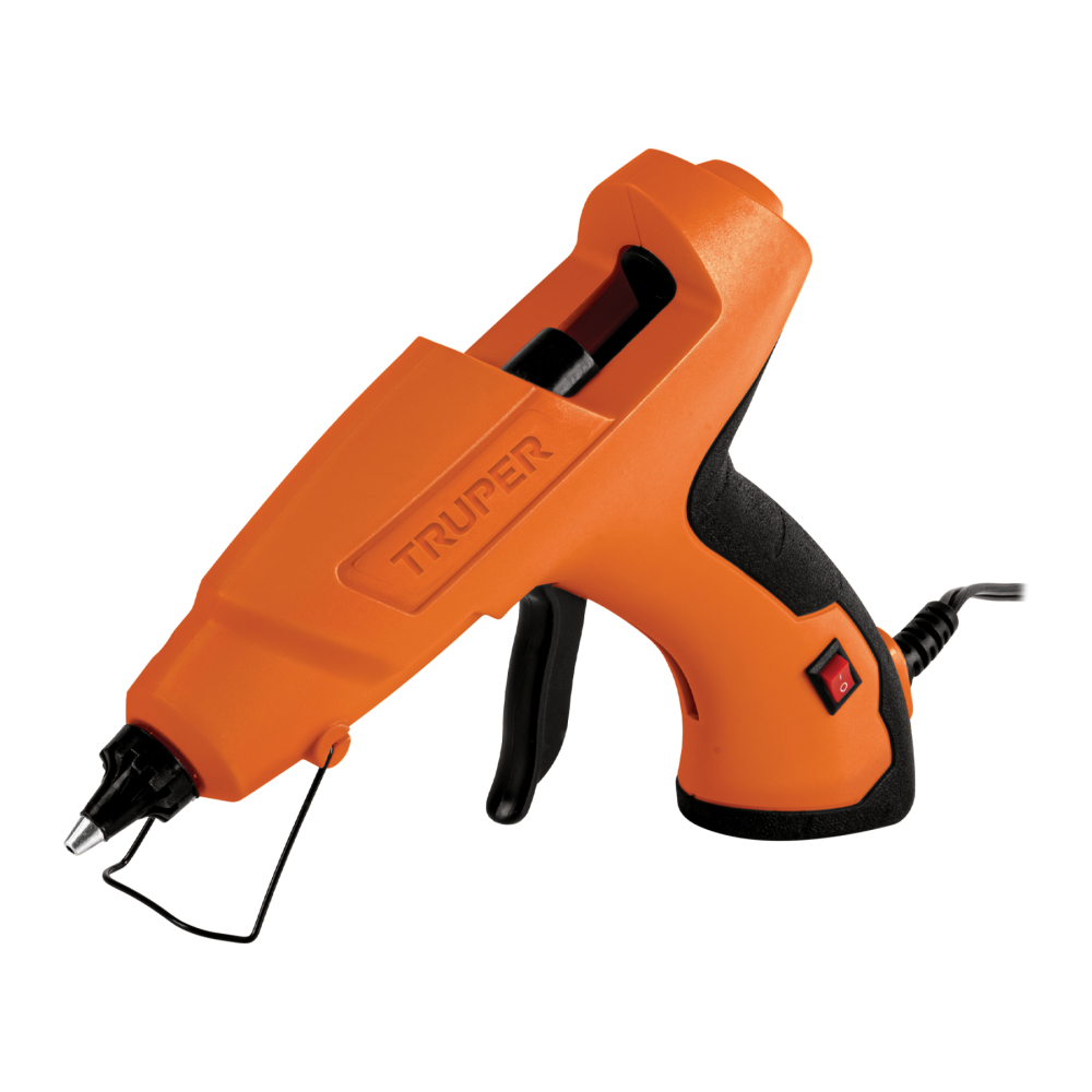 Pistola eléctrica de 80W para silicón de 1/2', 127V, TRUPER PIPE-1/2-G