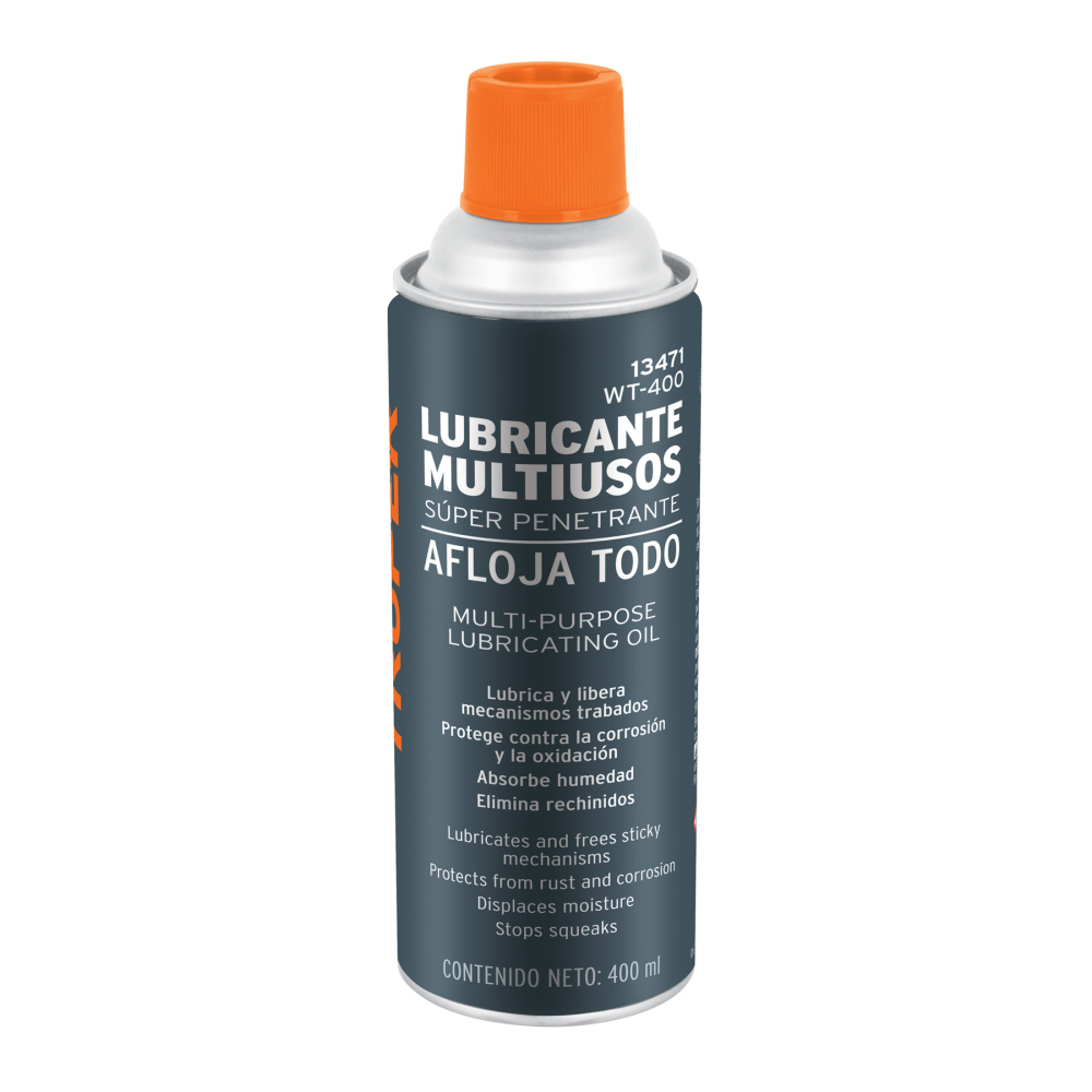 Lubricante multiusos en aerosol, 400ml (14oz), TRUPER WT-400