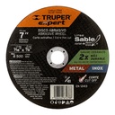Disco abrasivo de corte preciso metal 7' x 1.5 mm, EXPERT DICOF-7015X
