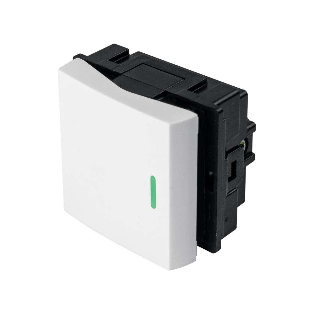 Interruptor de 3 vías de 1.5 módulos, línea Toledo, BASIC APSE15-ETB
