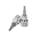 Dado punta hexagonal de 4 mm, cuadro 3/8', TRUPER D-4990-4M