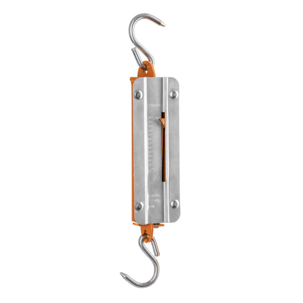 Báscula capacidad 25 kg romana de resorte, Truper BAS-25R
