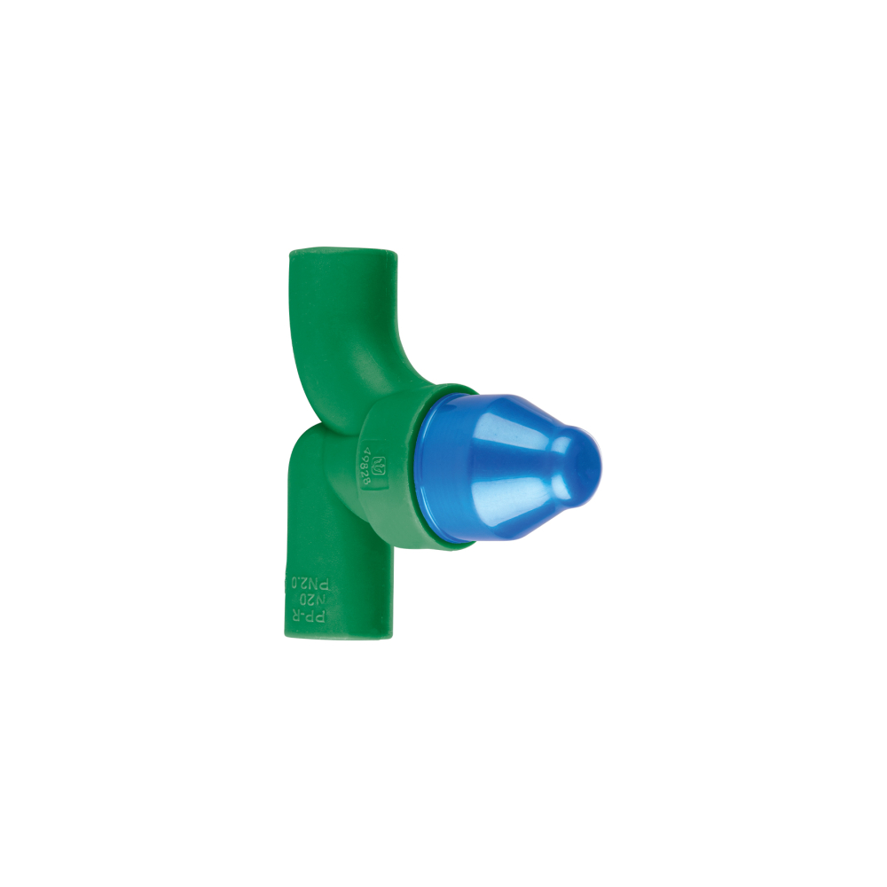 Juego de 2 llaves de empotrar PPR 1/2' sin manerales, FOSET CV-052S