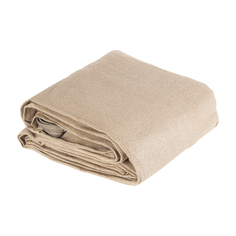 Toldo sombra 80%, raschel beige, 6m x 4m, FIERO TORA-64B