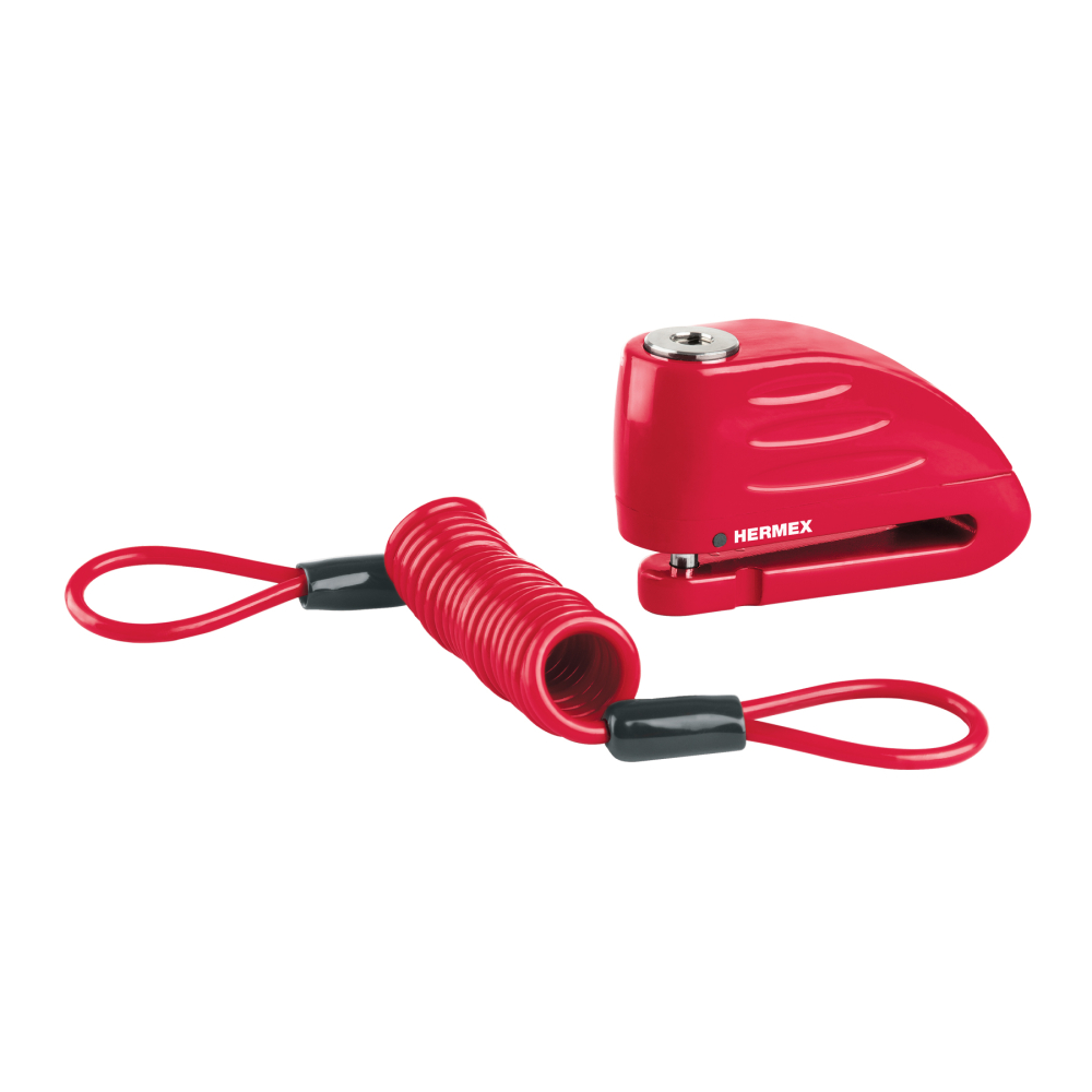 Candado para disco de motocicleta, perno de 7 mm, c/alarma CB-70A