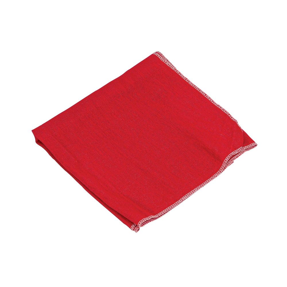 Franela roja de algodón de 1 m, KLINTEK FRA-1R