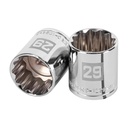 Dado de 29 mm, 12 puntas, cuadro 1/2', TRUPER D-1229-EM