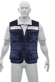 Chaleco brigadista reforzado, azul marino, G, TRUPER EXPERT CHS-950AM-L