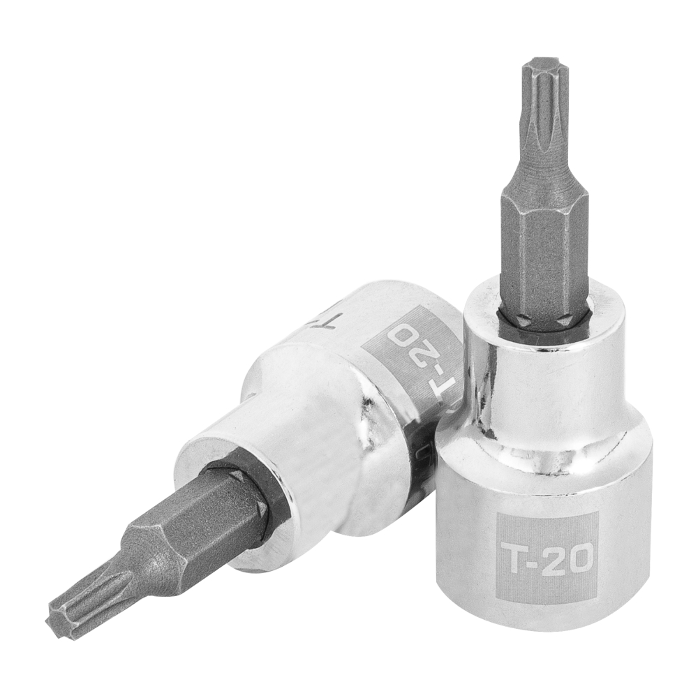 Dado punta torx T-20, cuadro 3/8', TRUPER D-523920-W