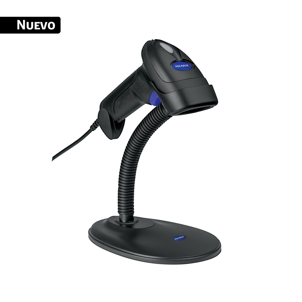 Lector de código de barras 1D, alámbrico, USB, VOLTECK PDV-11L