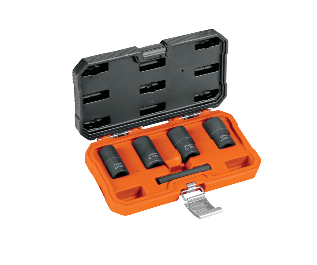 Juego de extractores de tuercas barridas, TRUPER EXT-4T