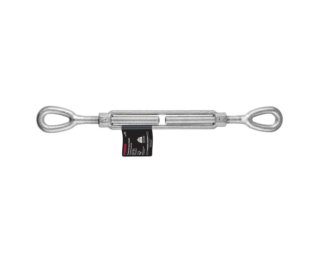 Tensor forjado 3/4' ojo - ojo, galvanizado, FIERO TENF-3/4O